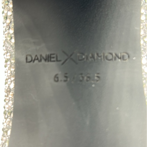 Daniel x Diamond Johnny Guitar Glitter Cowboy Boots Sz 6.5 NWT Box & Dust Bag - Picture 8 of 11